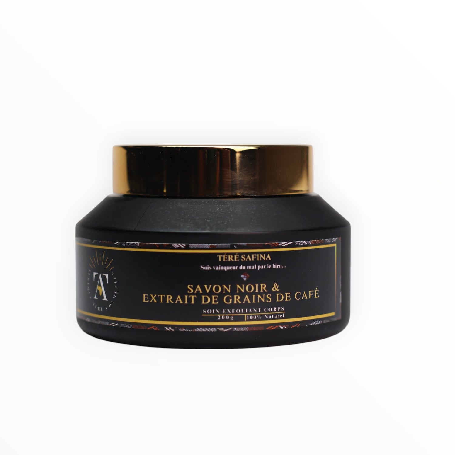 Exfoliant savon noir &  Extrait de grain de café